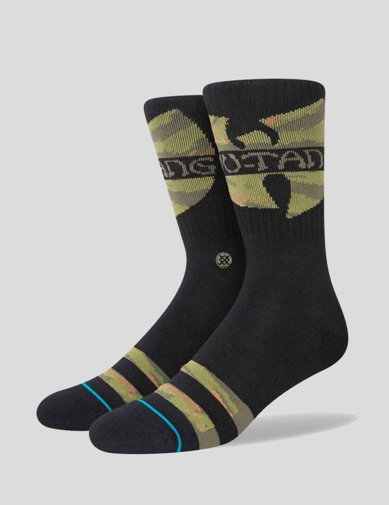 Calzini STANCE x wu-tang clan in da front calze blk